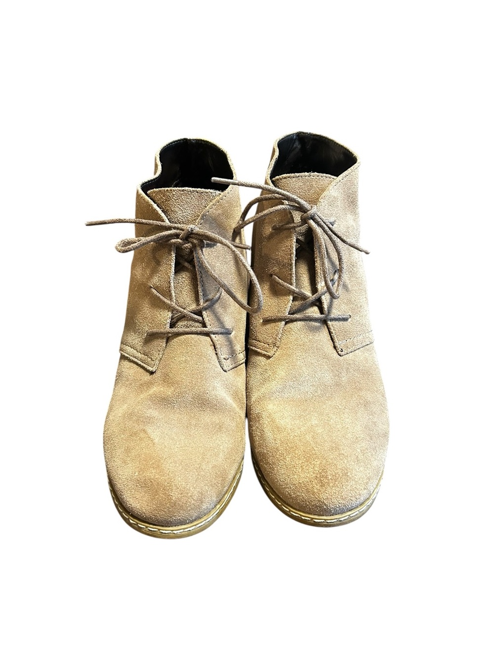 Bjorndal Womens Shoes Bjorndal Rachel Wedge Heel Chukka Bootie Size 9.5 - Picture 2 of 6